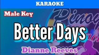 Better Days by Dianne Reeves (Karaoke : Male Key)