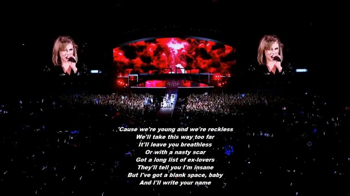 BLANK SPACE LIVE CONCERT
