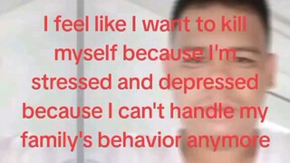 Dpresion of this person