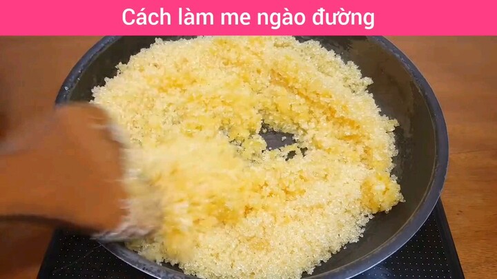 cách làm me ngào đường