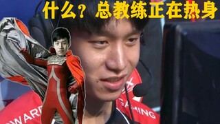 The team manager started spouting nonsense—once the BP was over, he just sat right down and started 