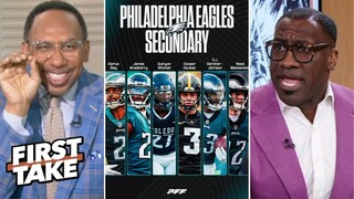 FIRST TAKE | "Eagles roster looks unstoppable" - Stephen A.: Eagles can win Super Bowl next season