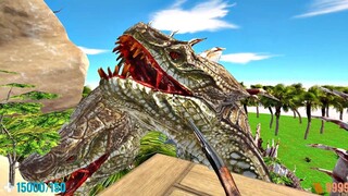 Dont Fall in Monster Cage. Animal Revolt Battle Simulator