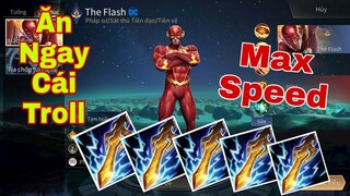 LIÊN QUÂN : Sẽ Ra Sao Nếu THE FLASH Đầu Điện 500 Vôn Full Gươm Sấm Sét!