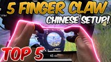 Top 5 Best Chinese 5 Finger Claw Settings/Sensitivity - PUBG MOBILE