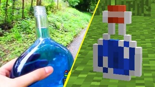 REALISTIC MINECRAFT IN REAL LIFE! - IRL Minecraft Animations / In Real Life Minecraft Animations