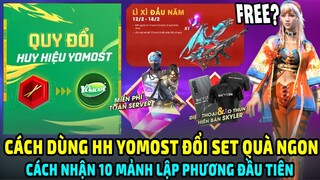 Cách Dùng HH Yomost | Cách Nhận 10 Mảnh Ma Thuật Đầu Tiên Sự Kiện Tết Free Fire Như Ý | Lee Gaming