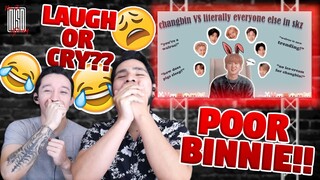 Changbin VS literally everyone else in Stray Kids | NSD REACTION