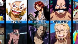 KAPTEN DAN WAKIL KAPTEN/ORANG NO. 2 YANG ADA DI ONE PIECE