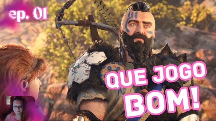 ME ACHEI NO JOGO! - ep01 Horizon Zero Dawn