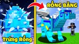 bqThanh Thử Thách 24 Giờ Nuôi Và Huấn Luyện RỒNG BĂNG Chiến Đấu Trong Minecraft