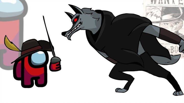 [Among Us] Red vs. Bleach Wolf!