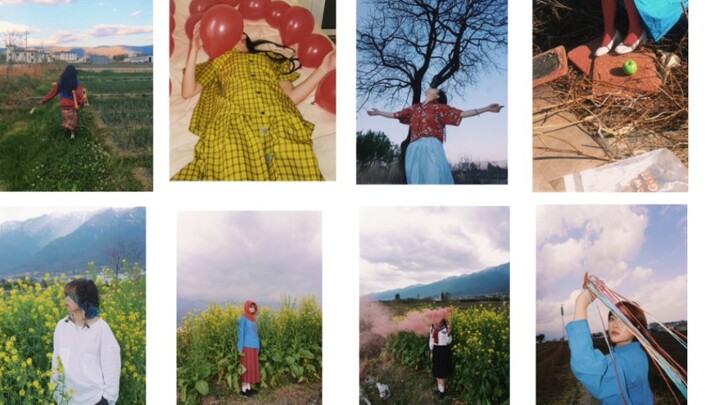 ผลงานภาพถ่ายออริจินัลของ INFP | การจัดวางคู่สี | บางคนบอกว่าภาพที่ฉันถ่ายมีกลิ่นอายความตายอันสดใส