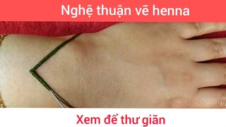 Nghệ thuật vẽ henna