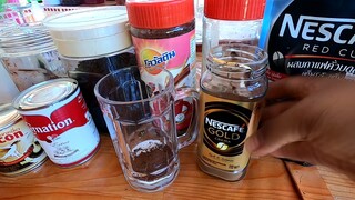 เนสกาแฟโกลด์ มอค่า แก้ว22ออนซ์ ทำง่ายมากๆ เข้มข้น