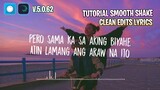 How To Make Clean Edit Lyrics | Tutorial Smooth Shake | Alight Motion