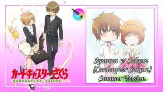 [KRITA SPEEDPAINT] Syaoran & Sakura Summer vers