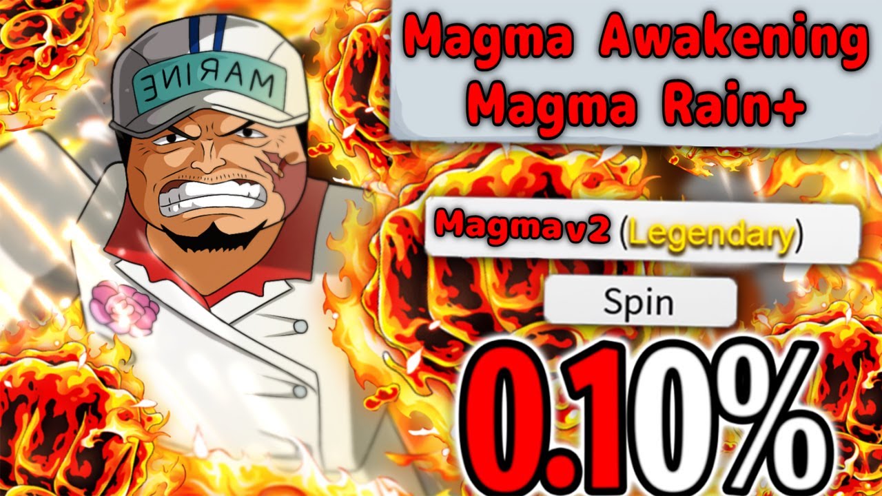 Magma Showcase (Fruit Battlegrounds) 