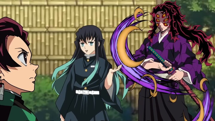 [Repost] Kokushibo participates in the training of the Moon Pillar