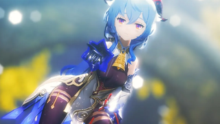 Genshin Impact MMD Ganyu / แผนกลางคืนเหยียดหยาม 4K Genshin