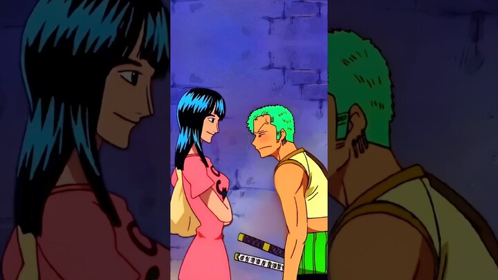 ROBIN BRINCANDO COM OS SENTIMENTOS DO ZORO ❤️ | One Piece #shorts