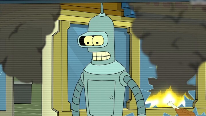 Futurama: The most unexpected hero of the 31st century, humans don't thank Bender! [Flying Squirrel]