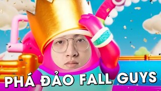 NHISM PHÁ ĐẢO FALL GUYS VÀ TÂM SỰ VỀ CÂU CHUYỆN ĐƯỢC BỐ MẸ NHẶT VỀ NUÔI Ở BÃI RÁC | NHISM FALL GUYS
