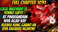 UNANG ADMIRAL NA BABAGSAK | TANDANG TANDA NI LUFFY ANG PANGALAN NI KIZARU ONEPIECE FULL CHAPTER 1091