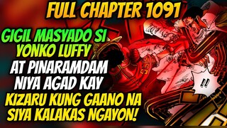 UNANG ADMIRAL NA BABAGSAK | TANDANG TANDA NI LUFFY ANG PANGALAN NI KIZARU ONEPIECE FULL CHAPTER 1091