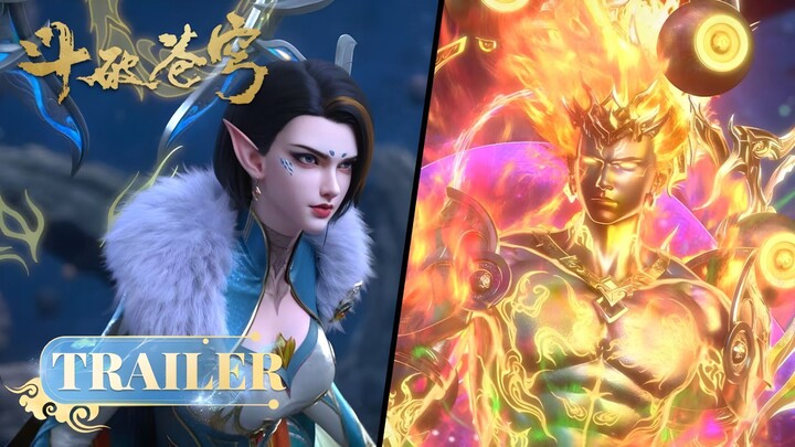 BTTH episode 181 Xiao Yan DOUSHENG melawan 2 Gabungan Tetua Heavens Demon Phoenix DOUSHENG