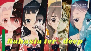 Bagaimana jika semua orang mengetahui rahasia seseorang? | Rekomendasi anime oct 22 (sinopsis)