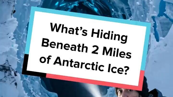 What’s Hiding Beneath 2 Miles of Antarctic Ice? 😨🧊 #shorts  #deepsea #facts #mystery