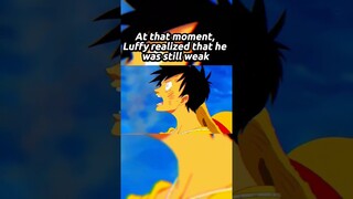 One piece - when Luffy realized the power of Whitebeard #anime #shorts #edit #onepiece #viral#trend