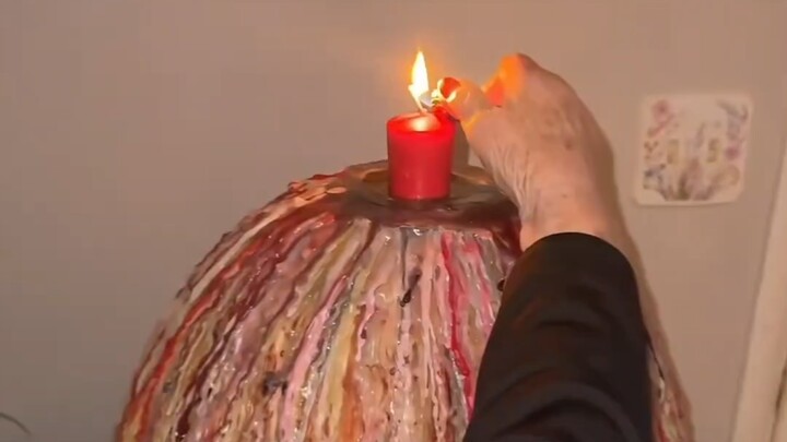 【อารมณ์】เทียนเล่มเดียวลุกไหม้มา 40 ปี เก็บซ่อนทุกปีที่ผ่านไปของครอบครัวไว้ในนั้น