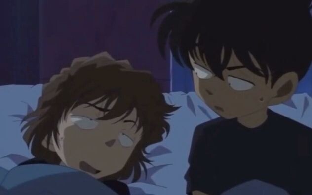 Conan: Haibara, what are you looking at?