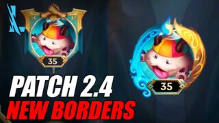 Wild Rift - Patch 2.4 New Borders