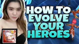 [LEGEND OF PANDONIA] HOW TO EVOLVE YOUR HEROES (TAGALOG)