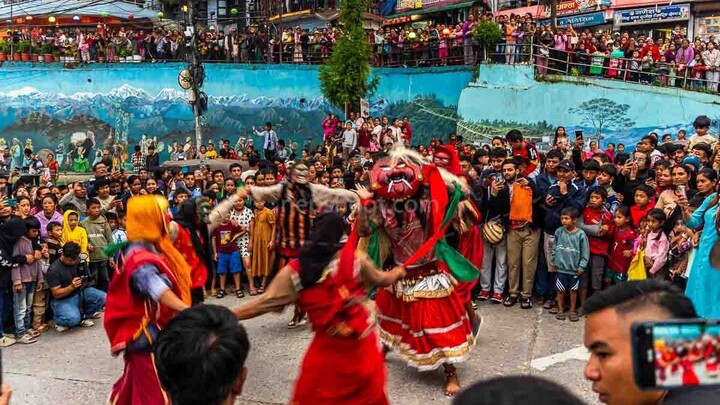 The Masked Dance That Protects a Town | Lakhe Jatra, Dolakha