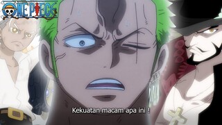 ONE PIECE 1077 !  KEKUATAN BARU ZORO DIPERLIHATKAN ! HAKI UNTUK MEMPREDIKSI KELEMAHAN MUSUH