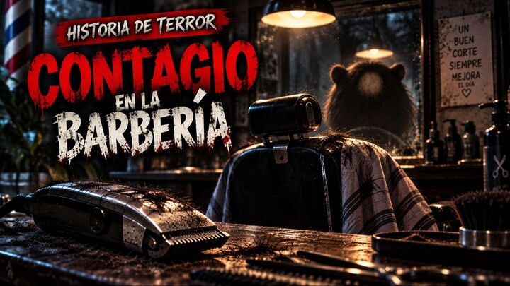 CONTAGIO EN LA BARBERÍA | Historia de terror | Creepybara #55 #misterio #creepypasta #relatodeterror