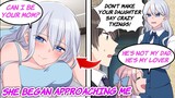 My hot boss discovered that I’m single and live with my niece, she began approaching me [Manga dub]