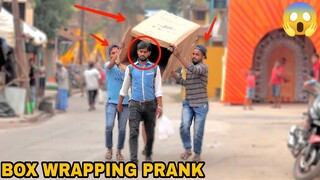 Box Wrapping People Prank! - Best Pranks Of 2022 || MOUZ PRANK