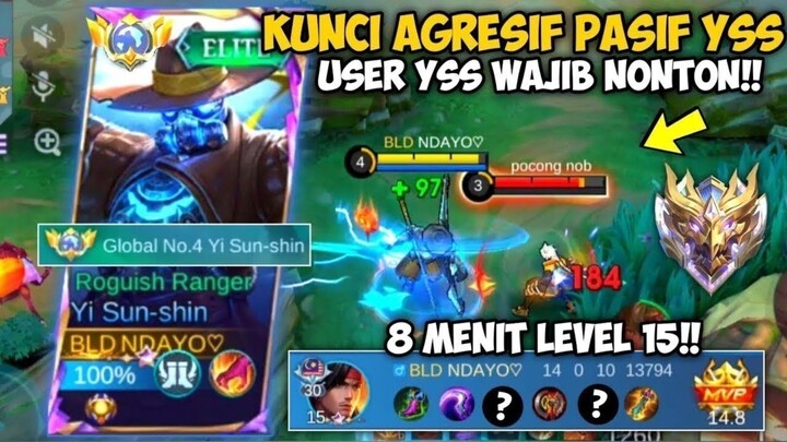 YI SUN SHIN REVAMP HARDGAME GAMEPLAY TUTORIAL CARA MENANG FARMING ROTASI SAAT DIRUSUH PAKE YSS 2025