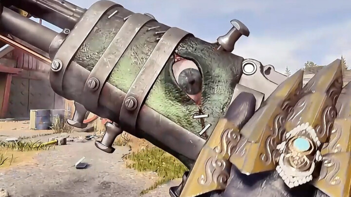 I call it "gun art"