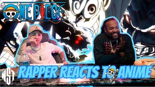 RAPPER REACTS TO ANIME!! ONE PIECE Gear 5 Luffy Vs Kaido REACTION!! Episode 1071 & Episode 1074