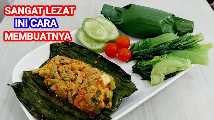 Begini cara membuat PEPES AYAM JAMUR YG LEZAT simple no ribet