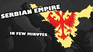 Serbian Empire in a few minutes - Age of Civilizations II