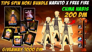 TIPS SPIN BUNDLE NARUTO KOLABORASI FREEFIRE