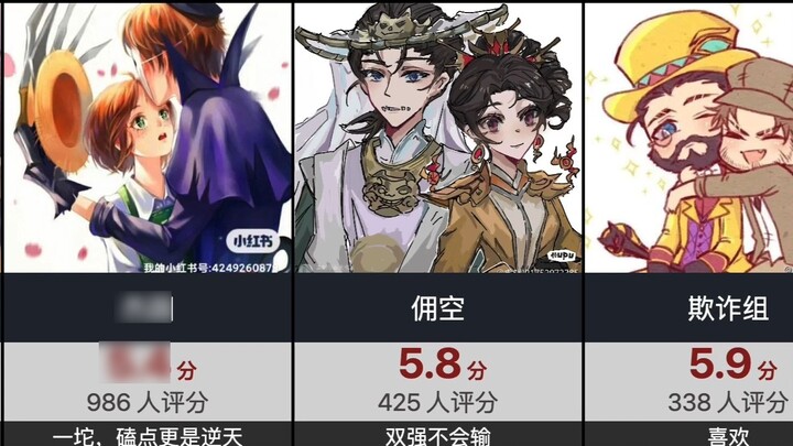 【Hupu Rating】The Fifth Personality CP