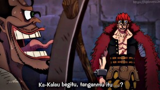 Fight Shanks vs Kid, menyebabkan tangan kirinya kid hilang🔥